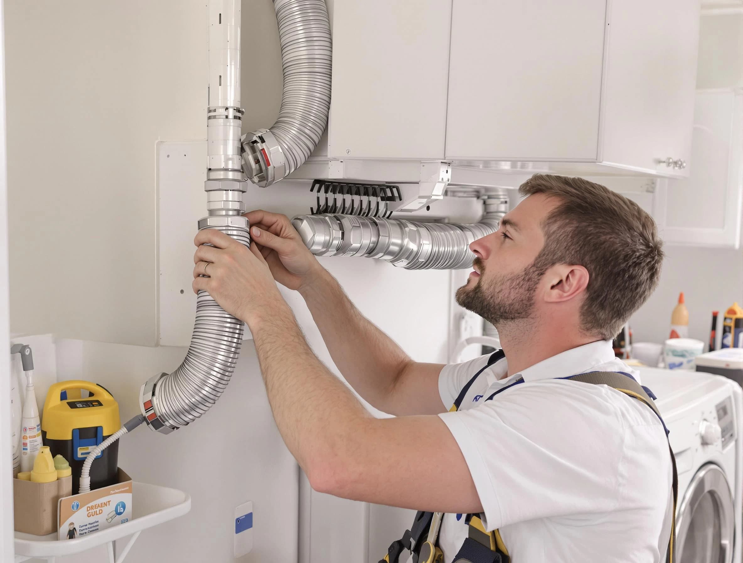 Professional dryer vent repair and installation by Evans Dryer Vent Cleaning in Evans