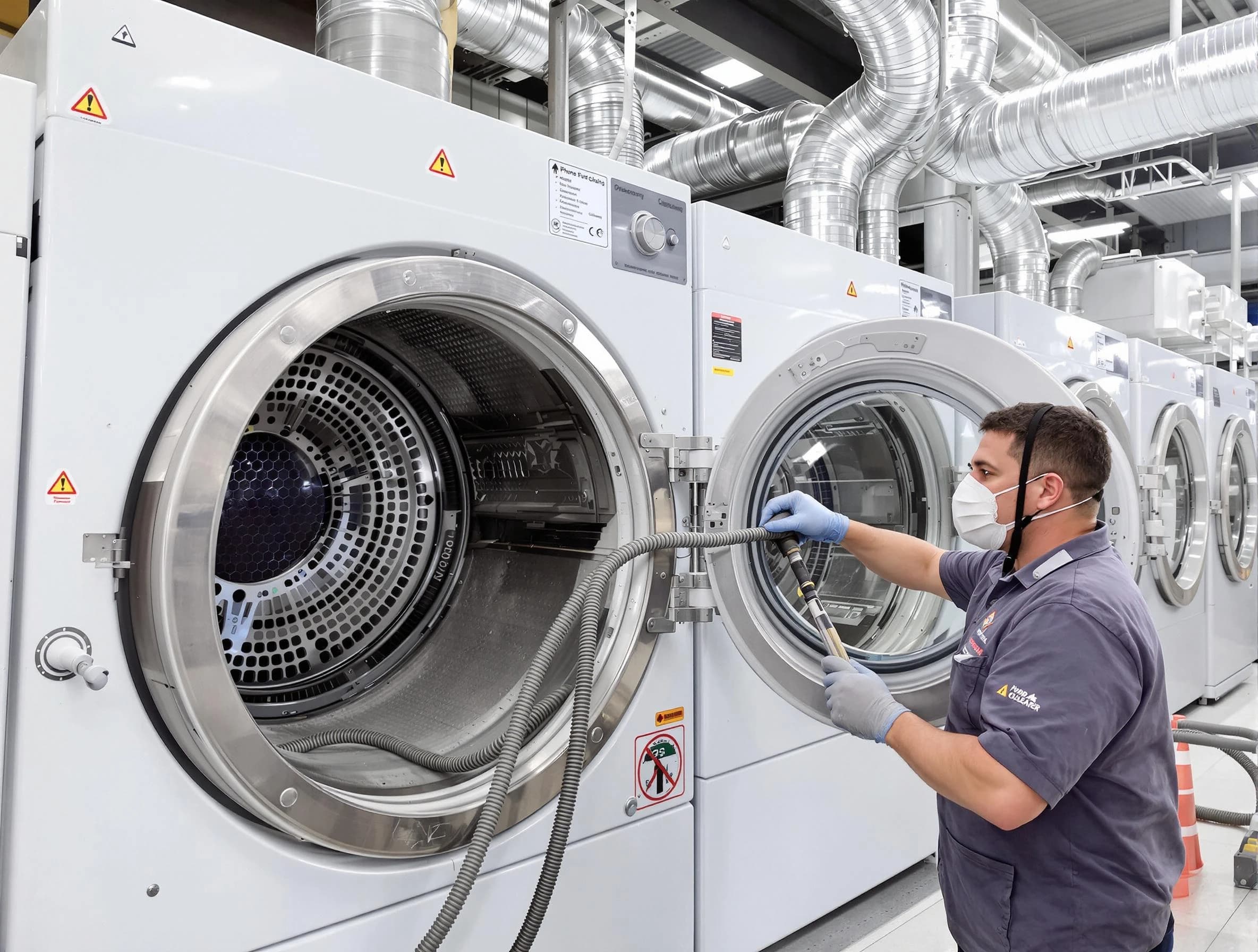 Industrial-grade dryer vent cleaning by Evans Dryer Vent Cleaning in Evans