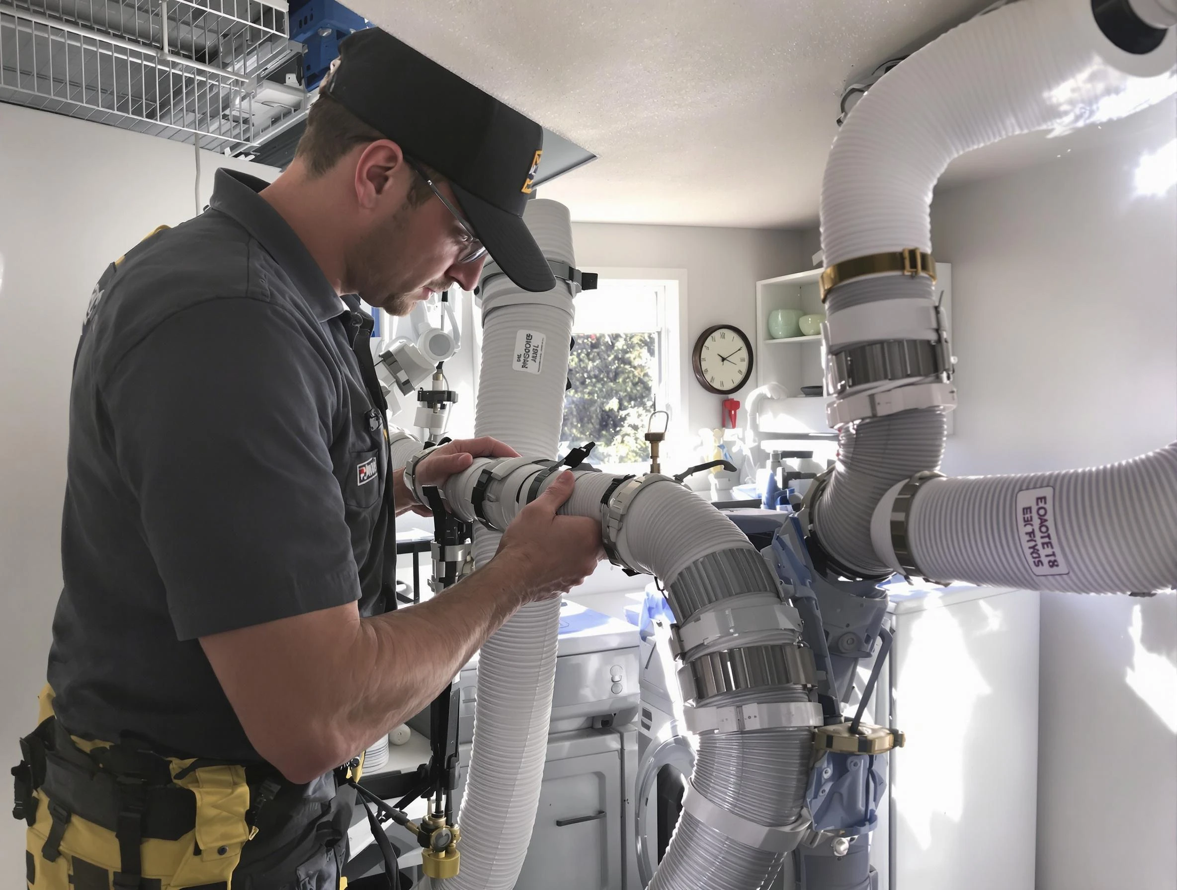 Dryer Vent Hose Installation in Evans