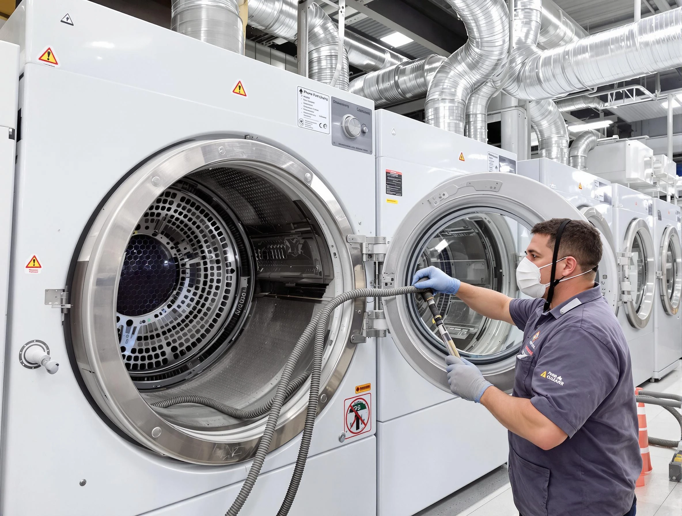 Industrial-grade dryer vent cleaning by Evans Dryer Vent Cleaning in Evans